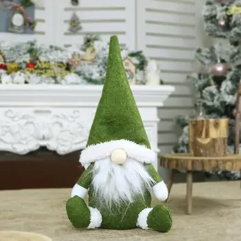 Træ-Håndlavet julepynt Santa Claus dukke fødselsdagsgave jul håndværk adornos jul alta calidad 20O25