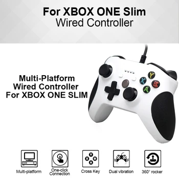 USB-Kablet Gamepad Til Xbox, En/Et/En X-Controller Til Windows 7/8/10 Microsoft PC-Controller Understøttelse For Steam-Spil