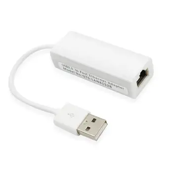 USB til RJ45 USB 2.0 Ethernet-Netværk LAN-Adapter-Kort, 10/100 Netværkskort til Bærbare PC LAN-adapter