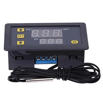 W3230 10A Digital temperaturregulator Termostat Kontrol Switch Sensor