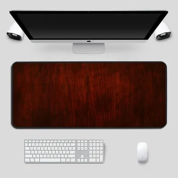 XGZ Træ Tekstur musemåtte HD Udskrivning Tabel Mat Pc Notebook Tastatur Pad, Rubber skridsikker Musemåtte 2xl Stor Størrelse