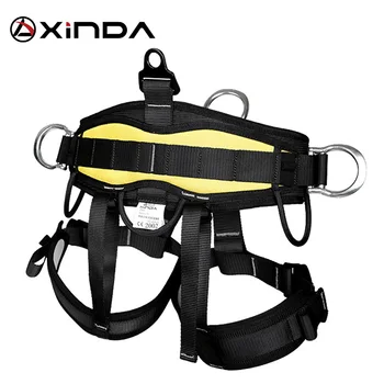 XINDA Professionel udendørs Klatring halv krop knæ støtte bælte mænd og kvinder æbletræ slynge air sports udstyr XD-A9515